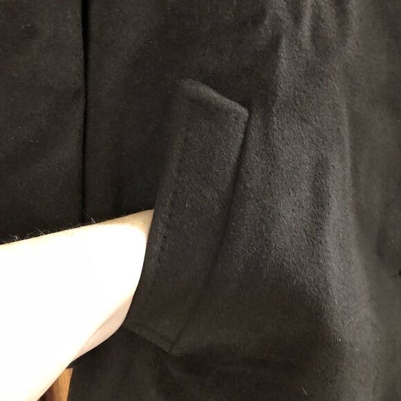 Kristen Blake Studio Collection Brown Angora Wool Blend Buttons Jacket Coat - 16 - Picture 7 of 14